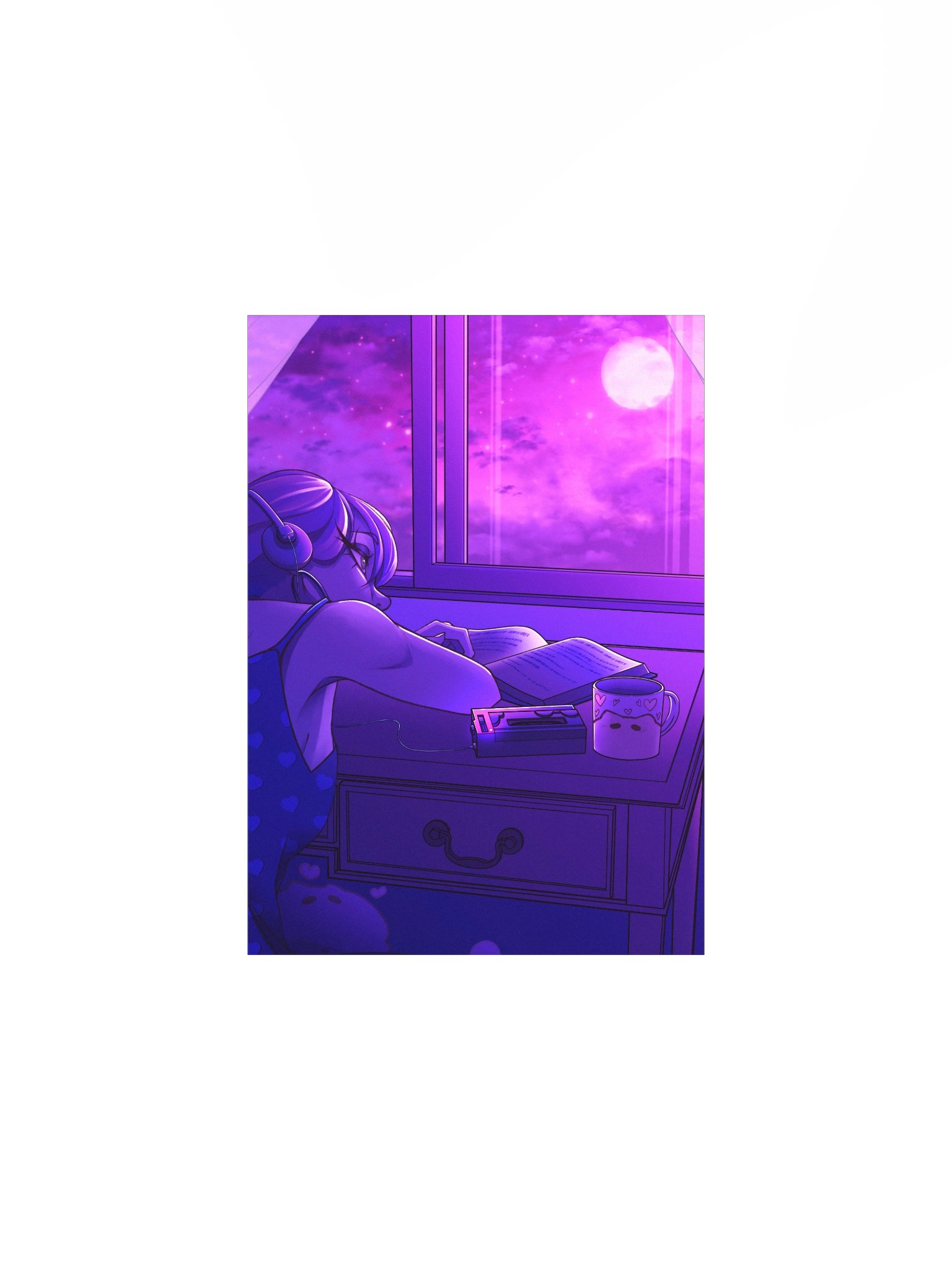 Late Night Tunes Print product image (2)