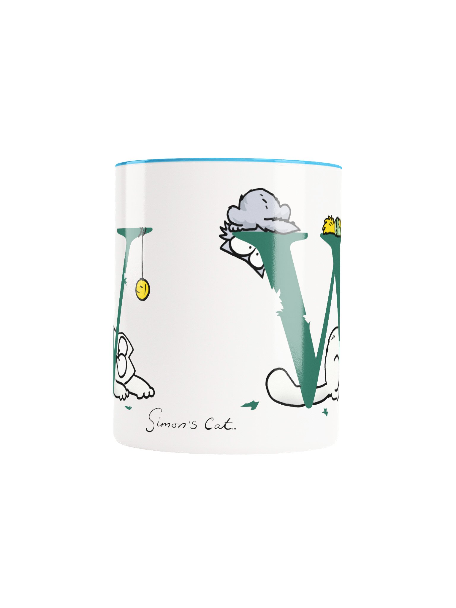 Cat Monogram Mug - W product image (5)