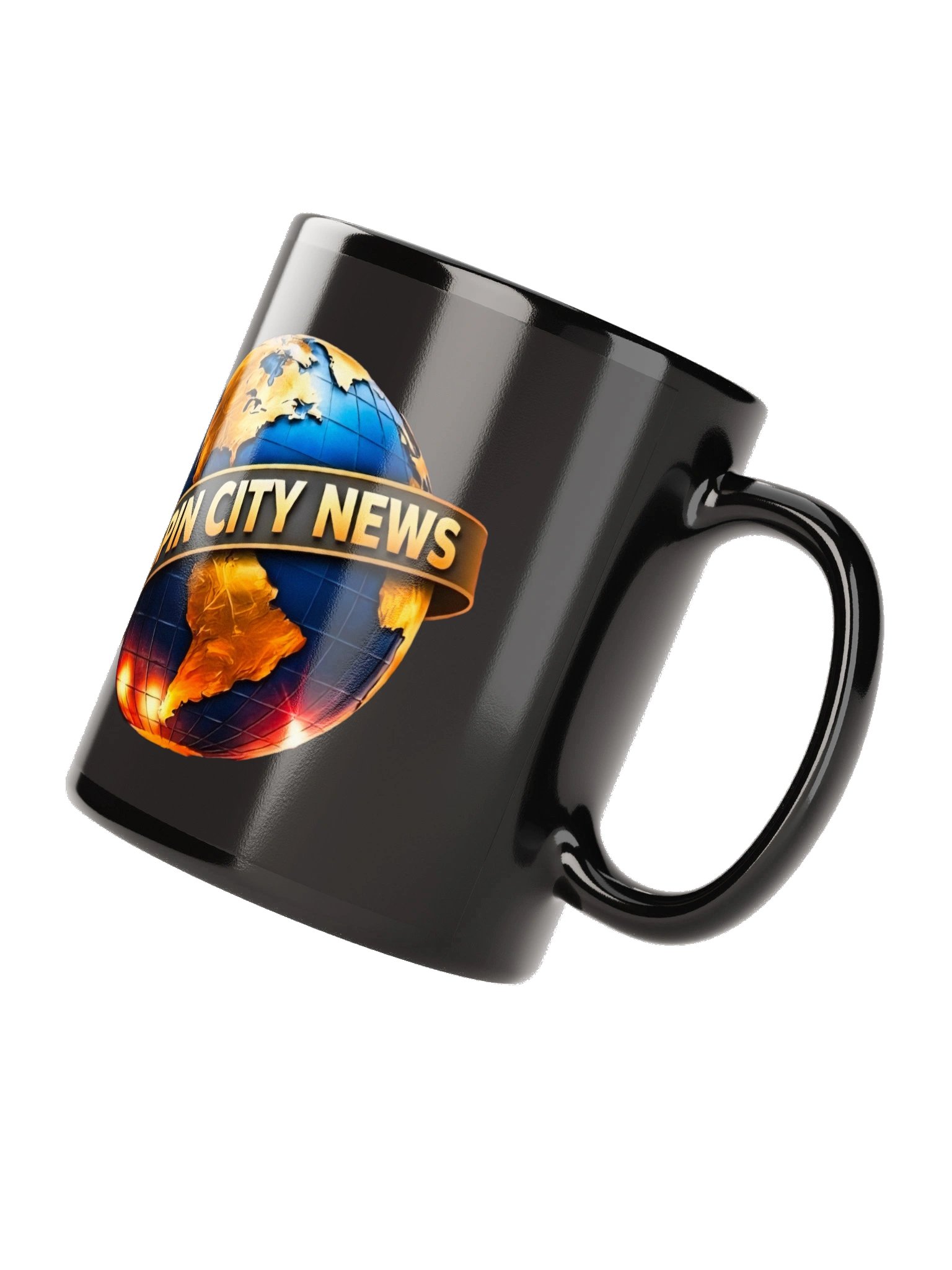 Spin City News Glossy Mug product image (8)