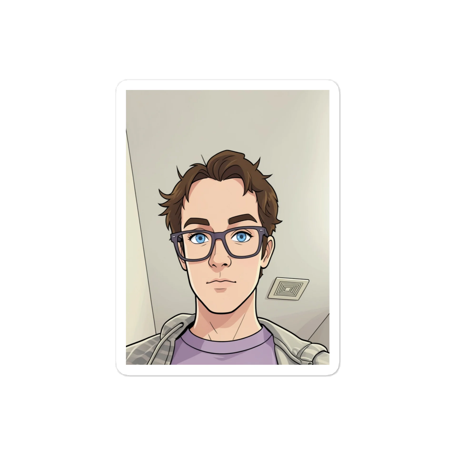 itssCSChris Cartoon Sticker product image (1)