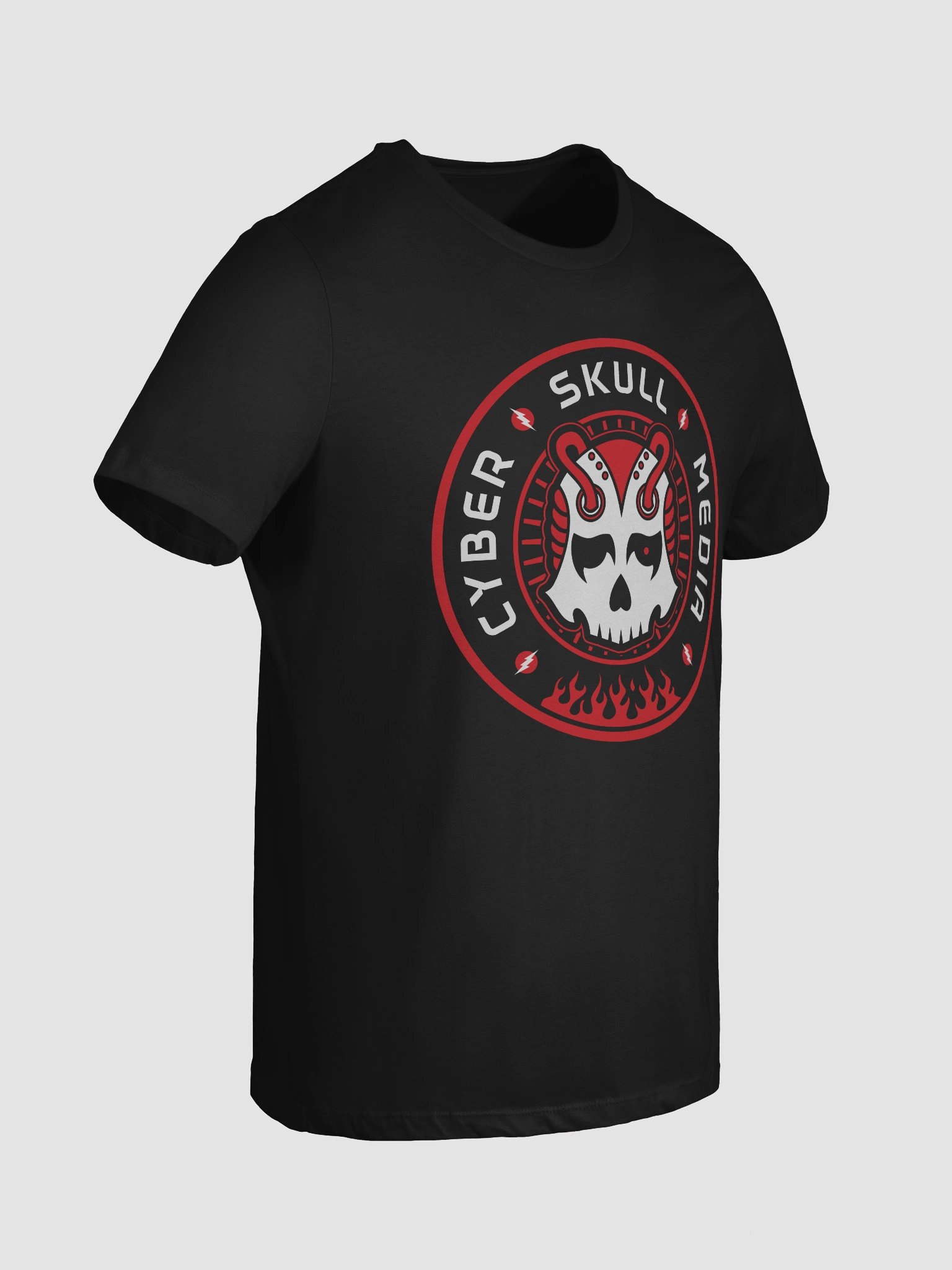 Cyber Skull Media Logo Tee (Women's Fit) product image (8)