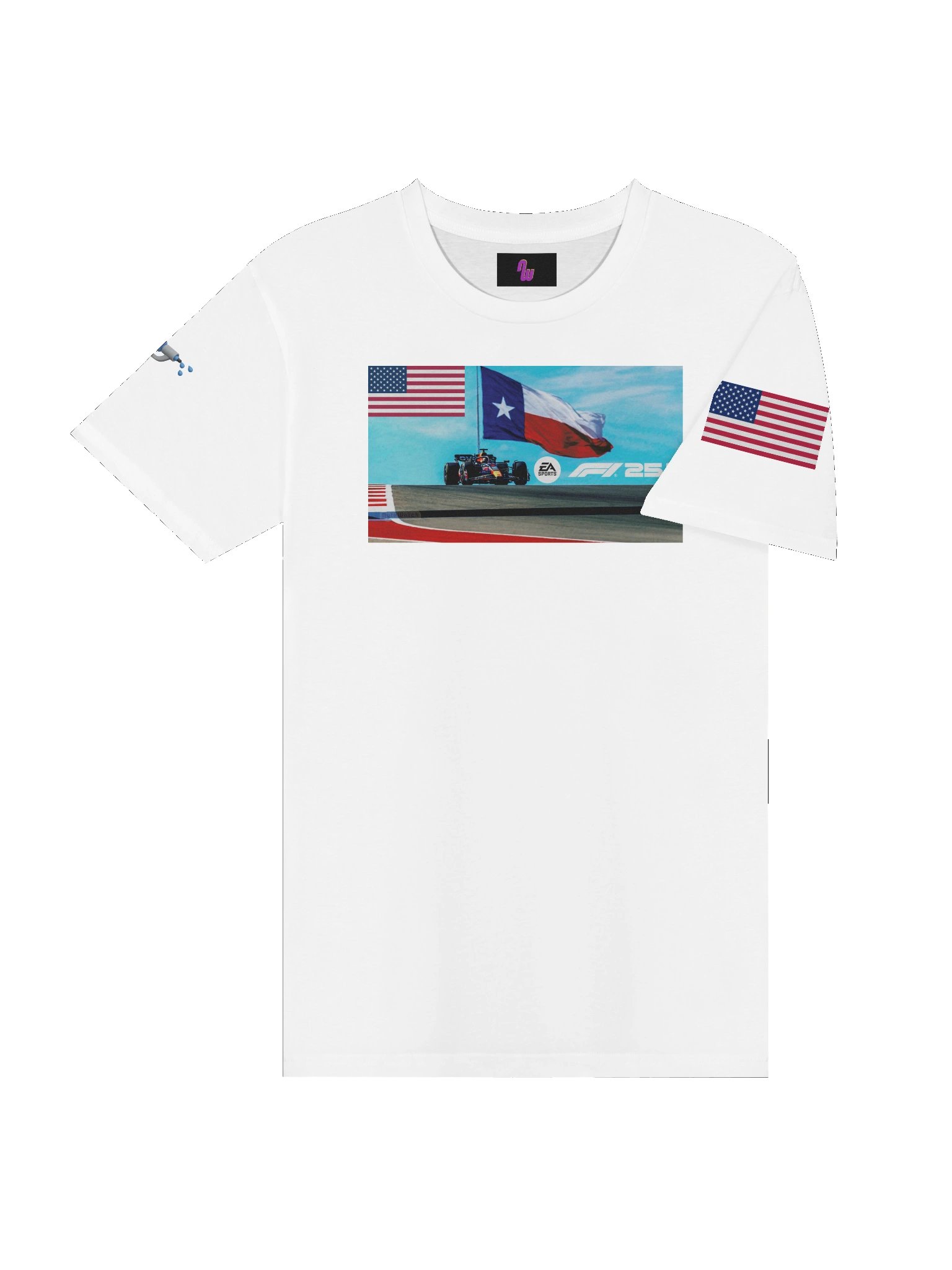 NyteWatch F1 25 Episode 19 United States GP (COTA) Unisex T-Shirt product image (4)