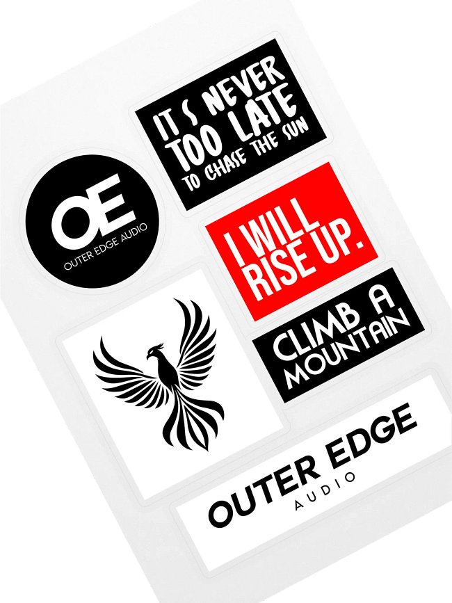 "Rise EP" Sticker Sheet
