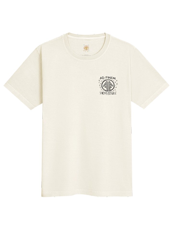 Ad Finem - Doodle Logo White product image (1)