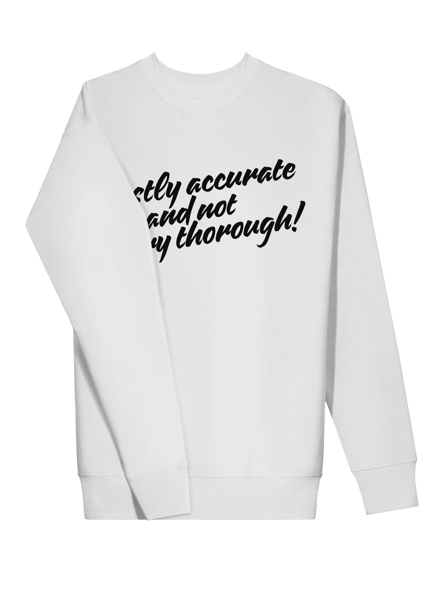 Mostly Accurate Sweatshirt 2 product image (9)