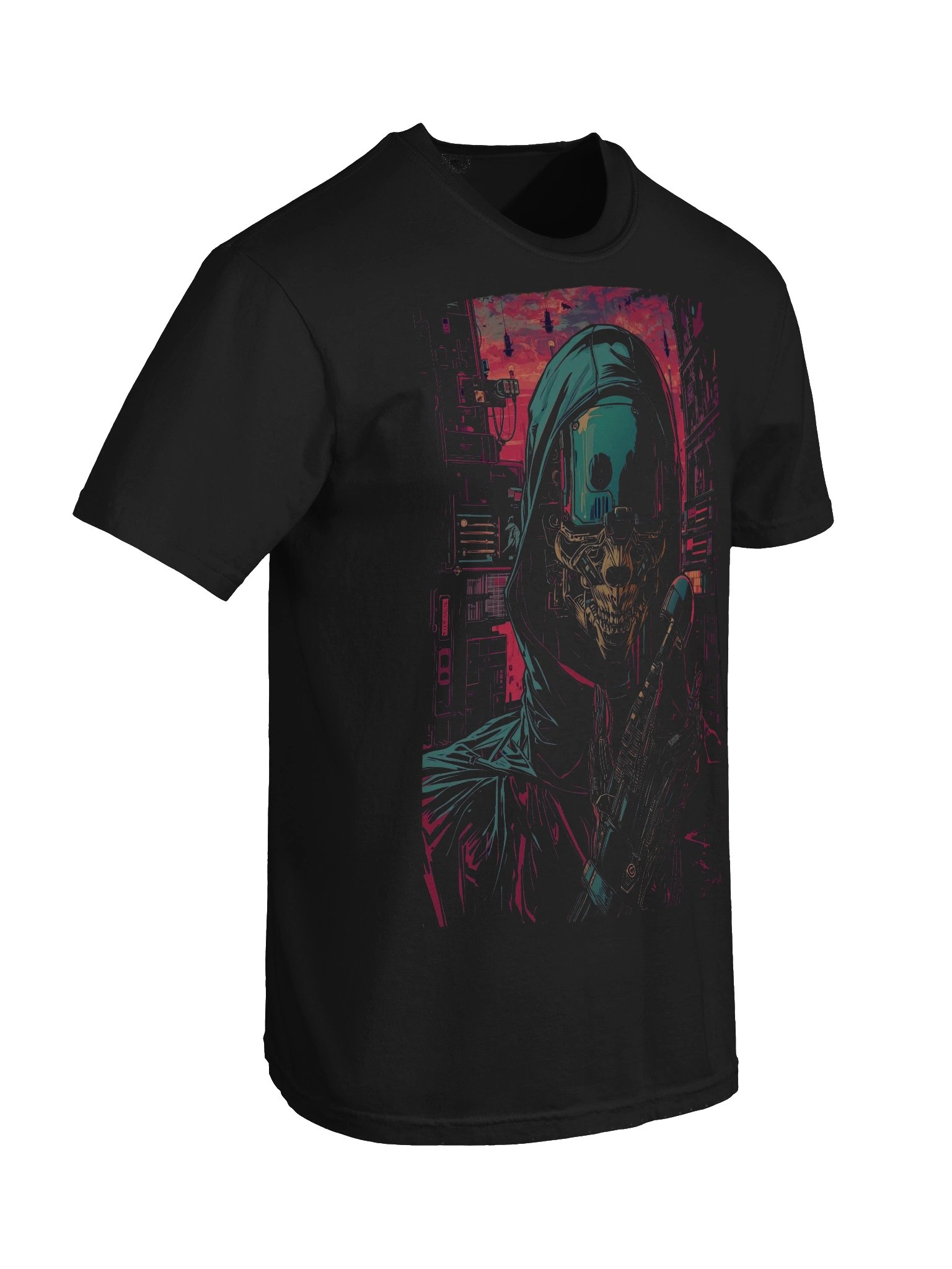 Techno Future Ghost Heavyweight T-Shirt product image (4)