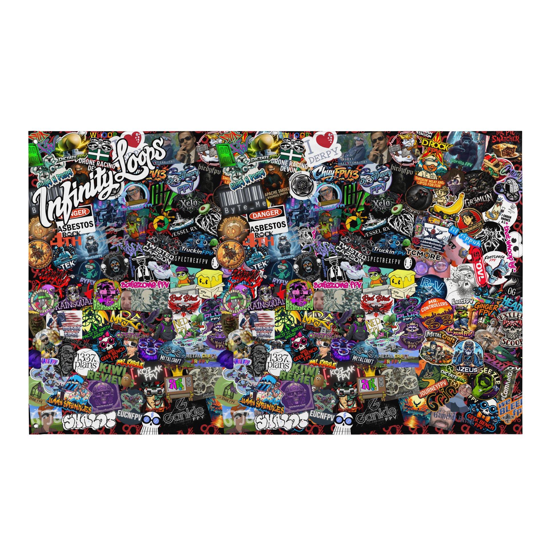 2026 Sticker Bomb Flag product image (1)