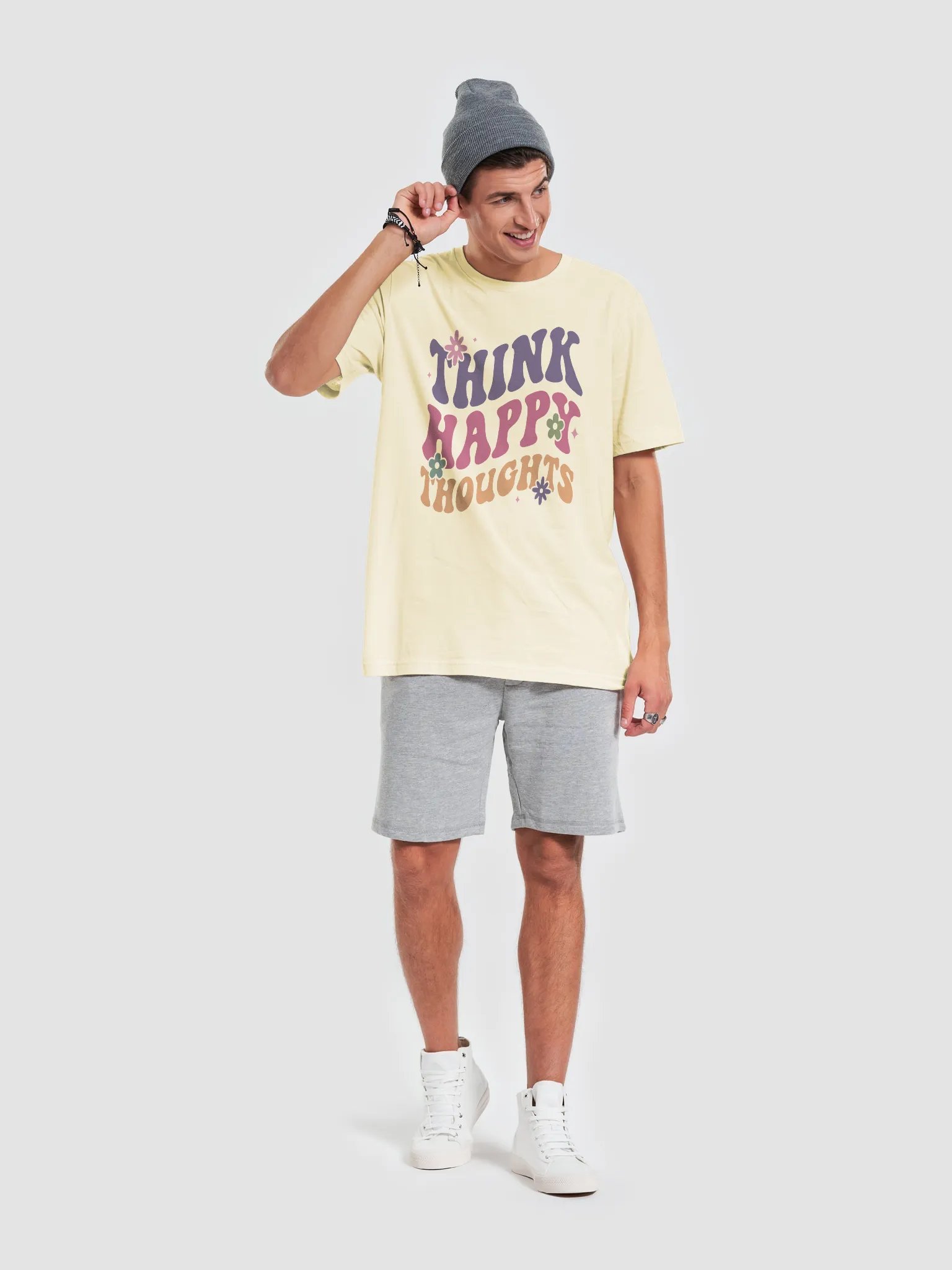 Think Happy Thoughts T-Shirt product image (7)