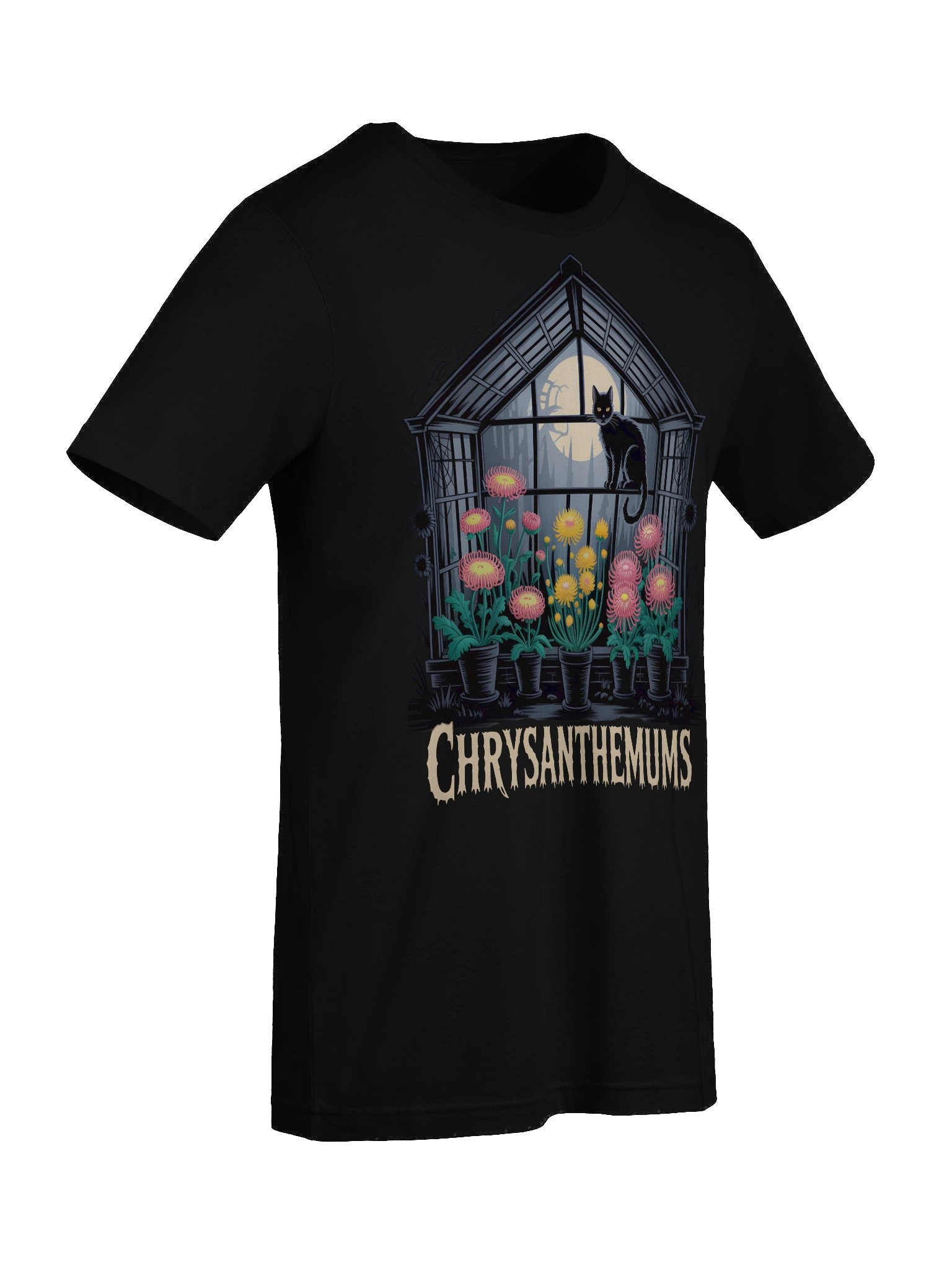 Moonlit Chrysanthemums T-Shirt product image (25)