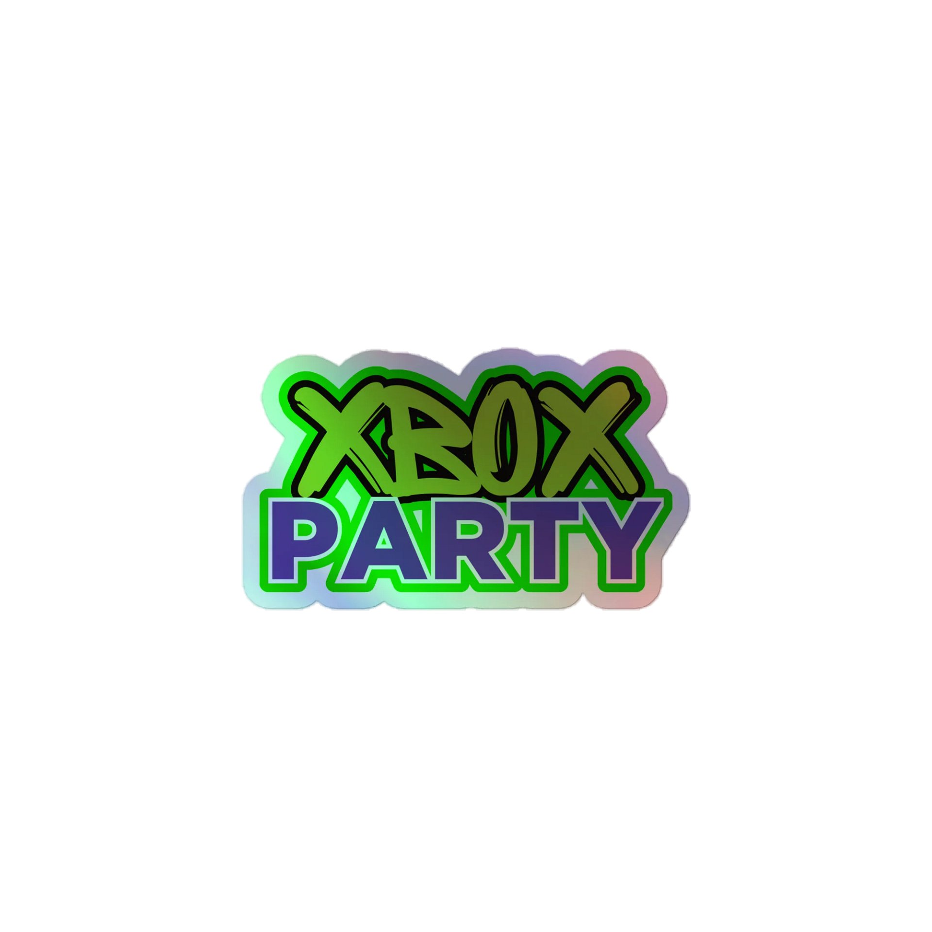 Xbox Party Holo Sticker product image (1)