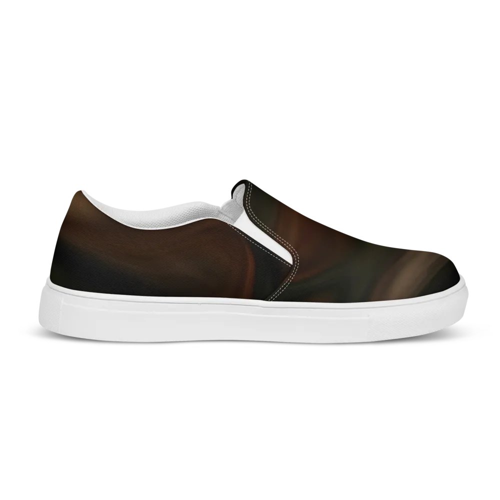 Womens Camouflage Pattern Canvas Slip-On Shoes product image (7)