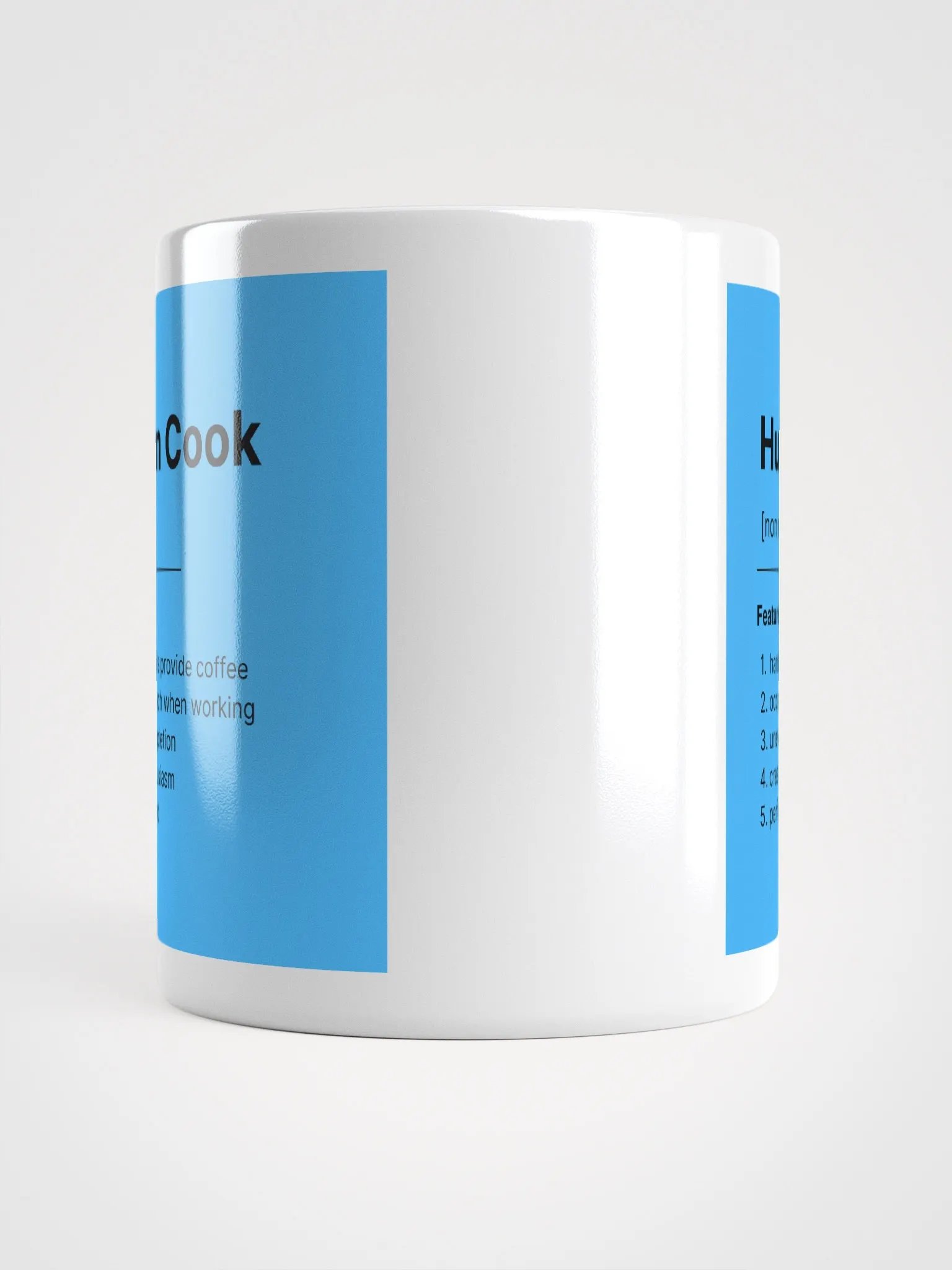 Human Cook Mug - Blue product image (6)