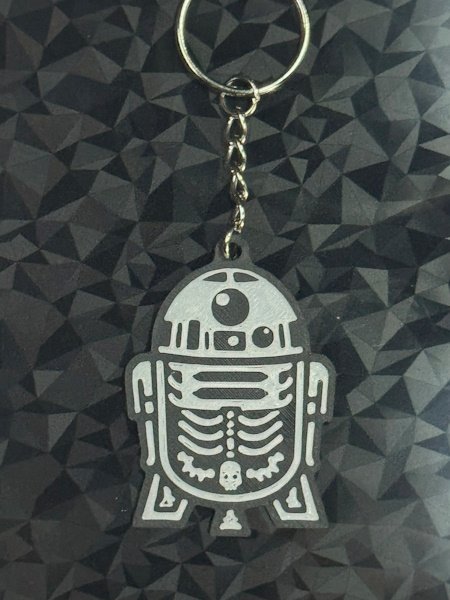 R2D2 SKELETON KEYCHAIN product image (2)