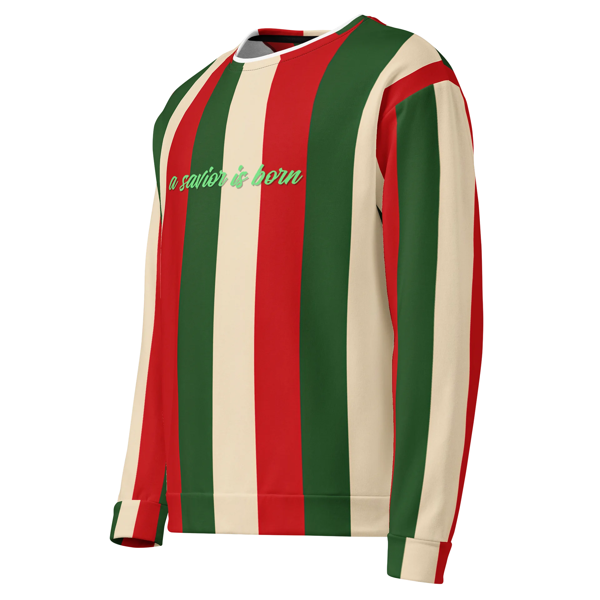 The Gift Wrapped A Savior Is Born Christmas Sweatshirt product image (3)