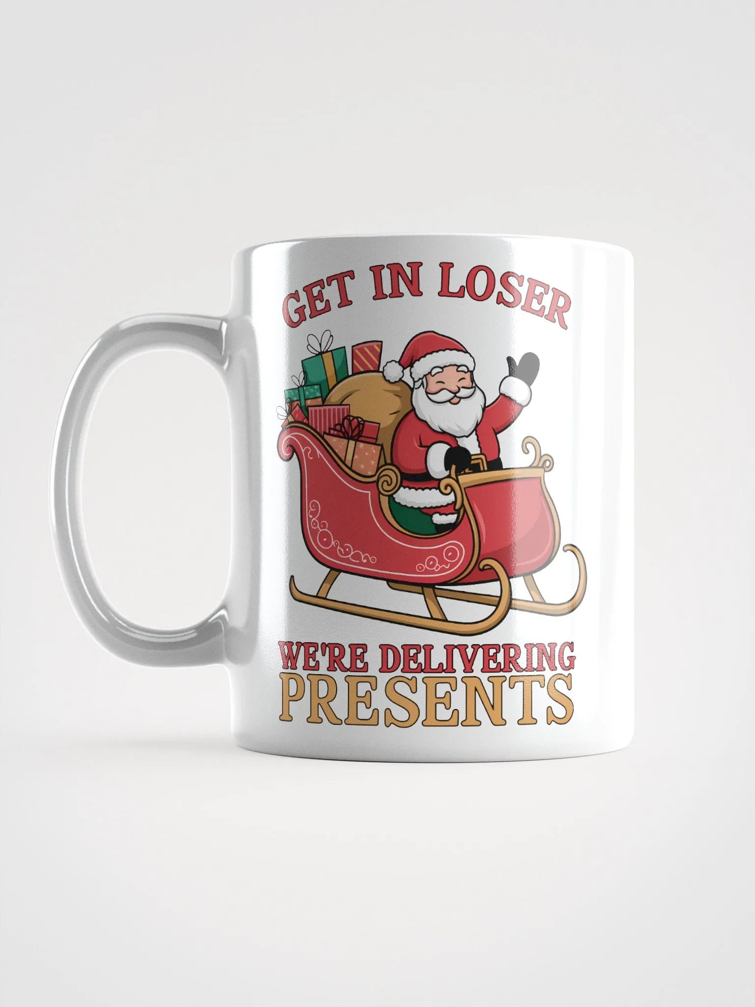 Santa Sleigh Ride Mug product image (4)