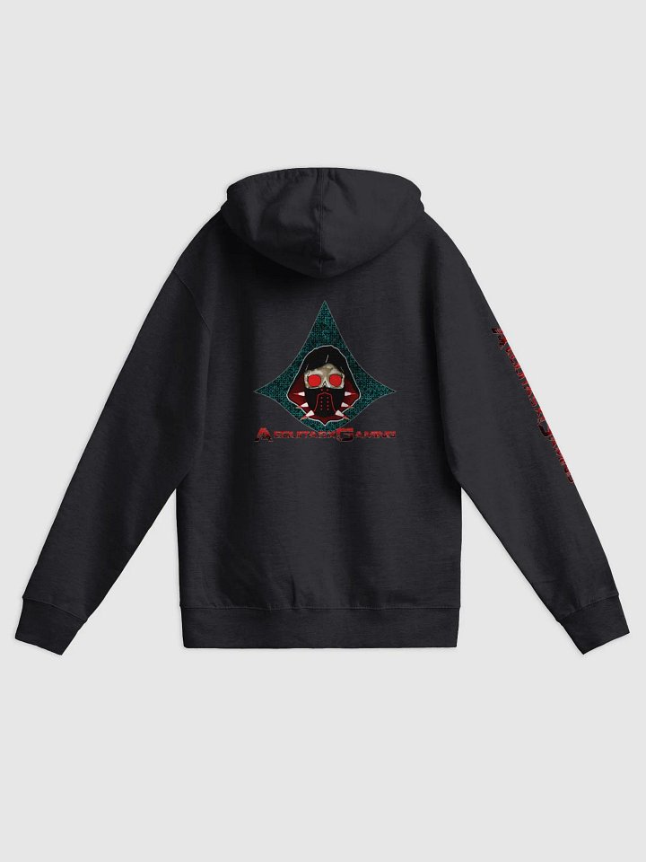 Skull logo zip-up hoodie product image (1)