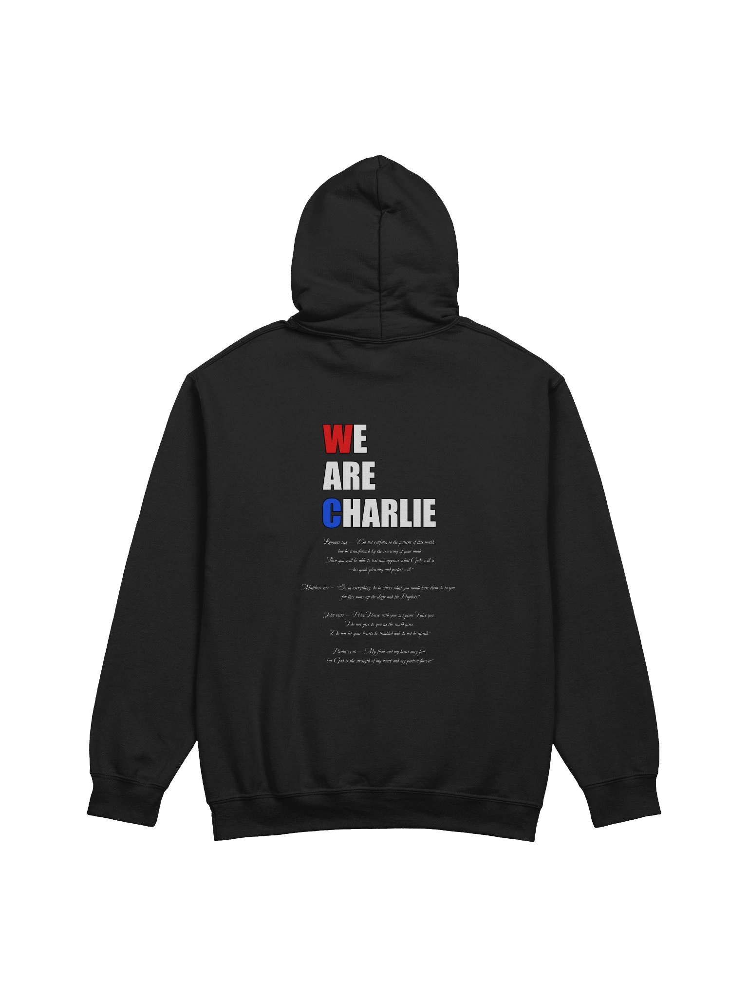 "WE ARE CHARLIE – Voices of Liberty" - HOODIE product image (18)