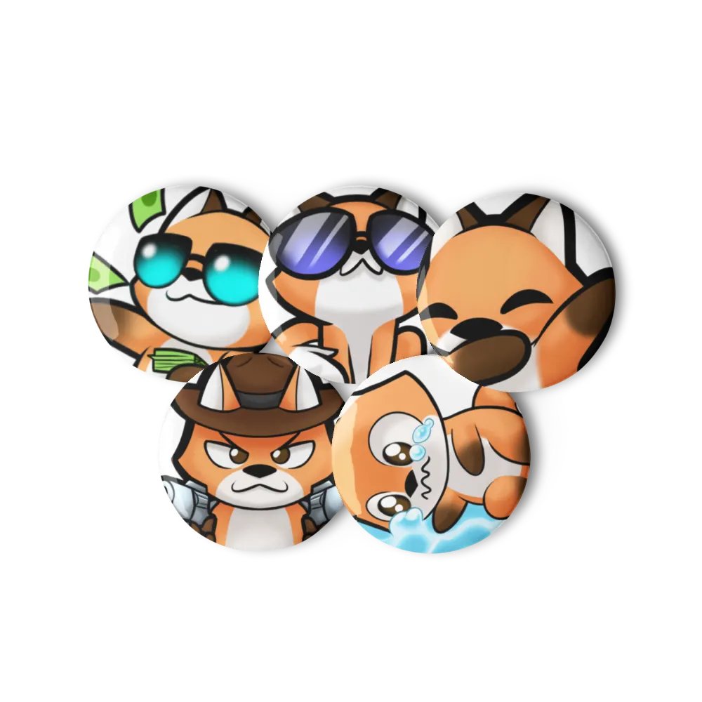 Fox Emote Pins product image (11)
