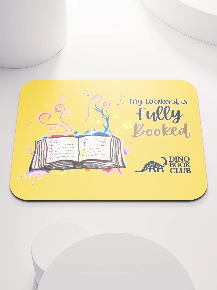Dino Book Club Mouse Pad product image (2)