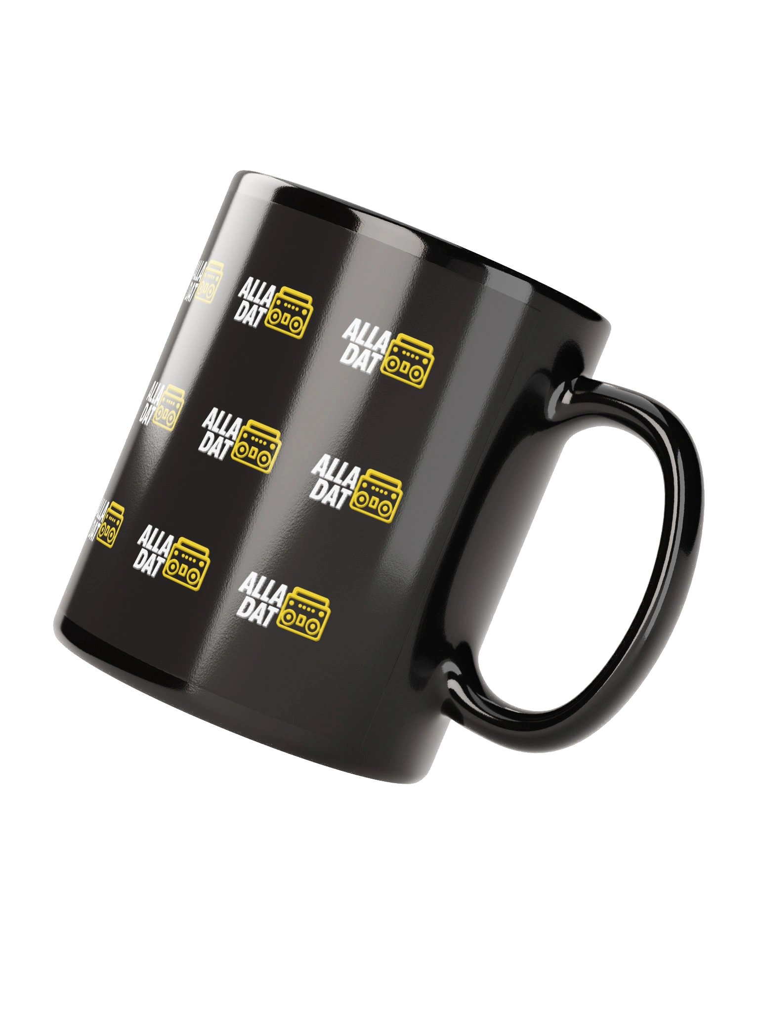 BCR: ALLA DAT BLACK MUG product image (2)