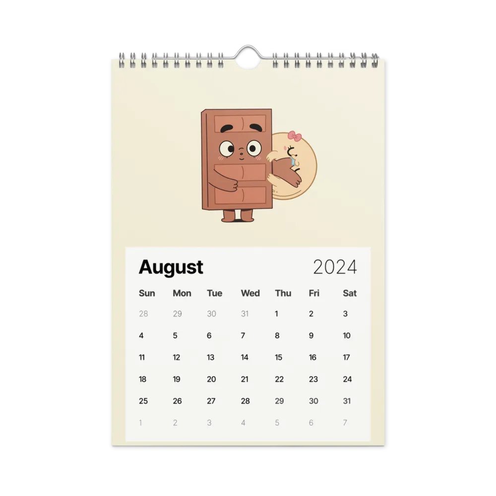2024 Choco & Pancake Wall Calendar product image (5)