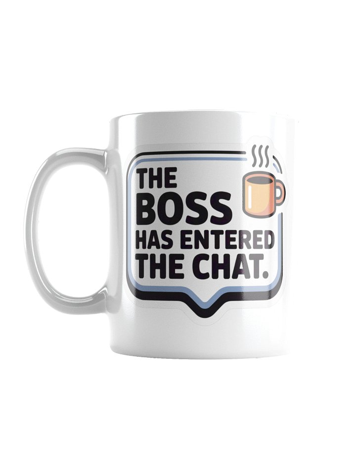 The Boss Has Entered the Chat Coffee Mug – Funny Gift for Managers product image (2)