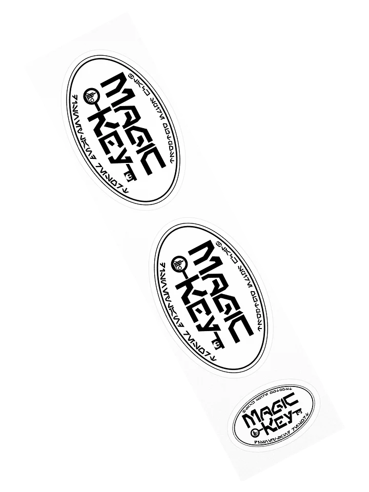 Magic Key Sheet of 3 stickers product image (2)