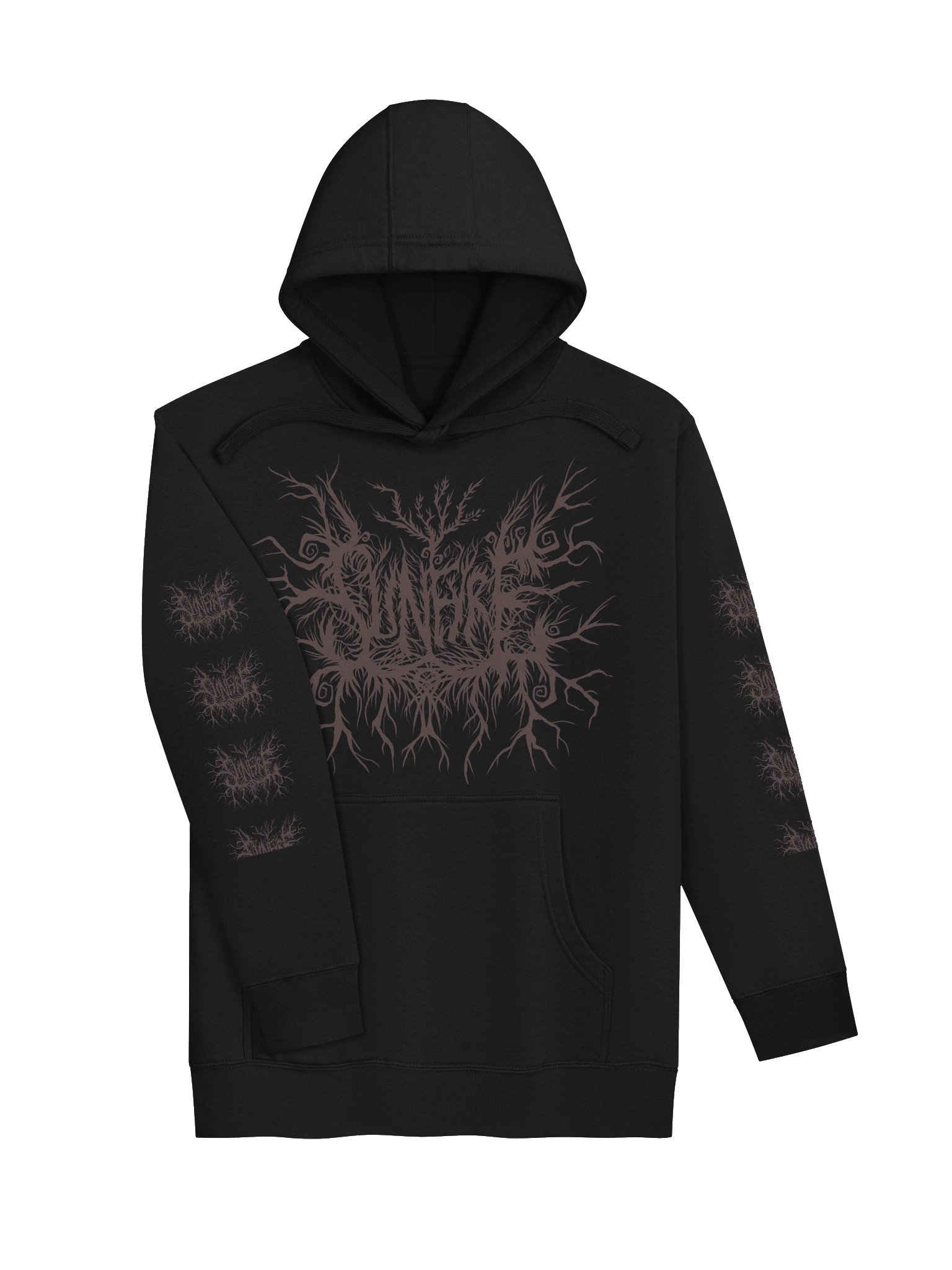 Sunfyre Gray Metal Logo Hoodie product image (3)