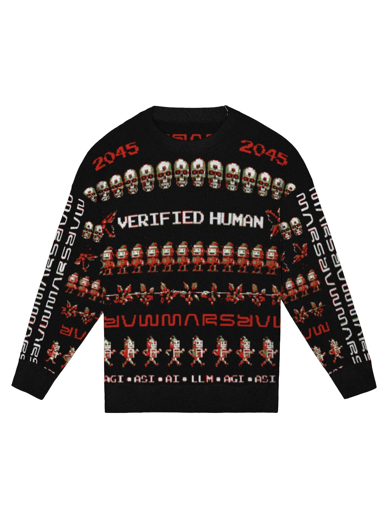 AI UGLY HOLIDAY SWEATER product image (2)