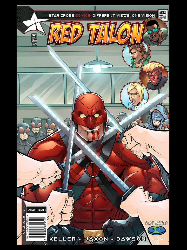 Red Talon Comic Book - Issue #2 Physical Edition product image (1)