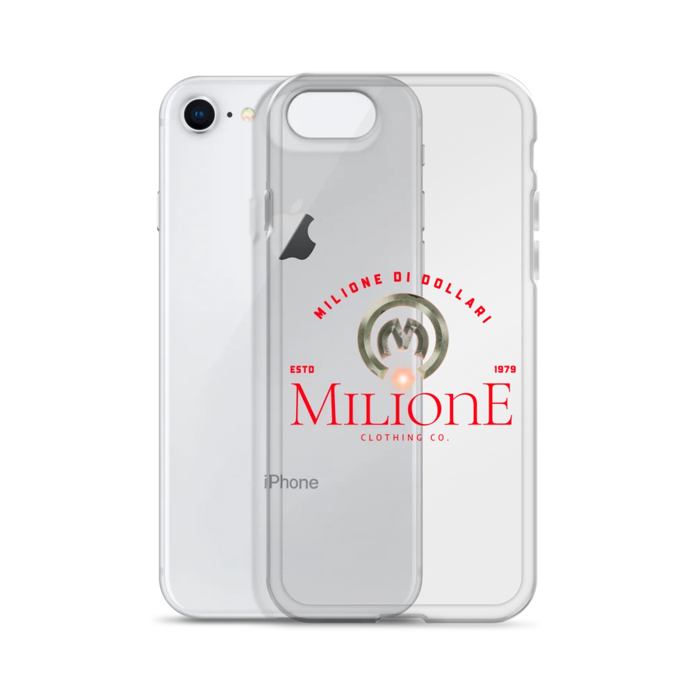 MilionE Neon Emblem iPhone Clear Case product image (55)