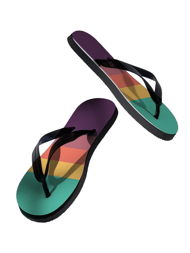Vivid Lung Impressions Flip-Flops product image (2)
