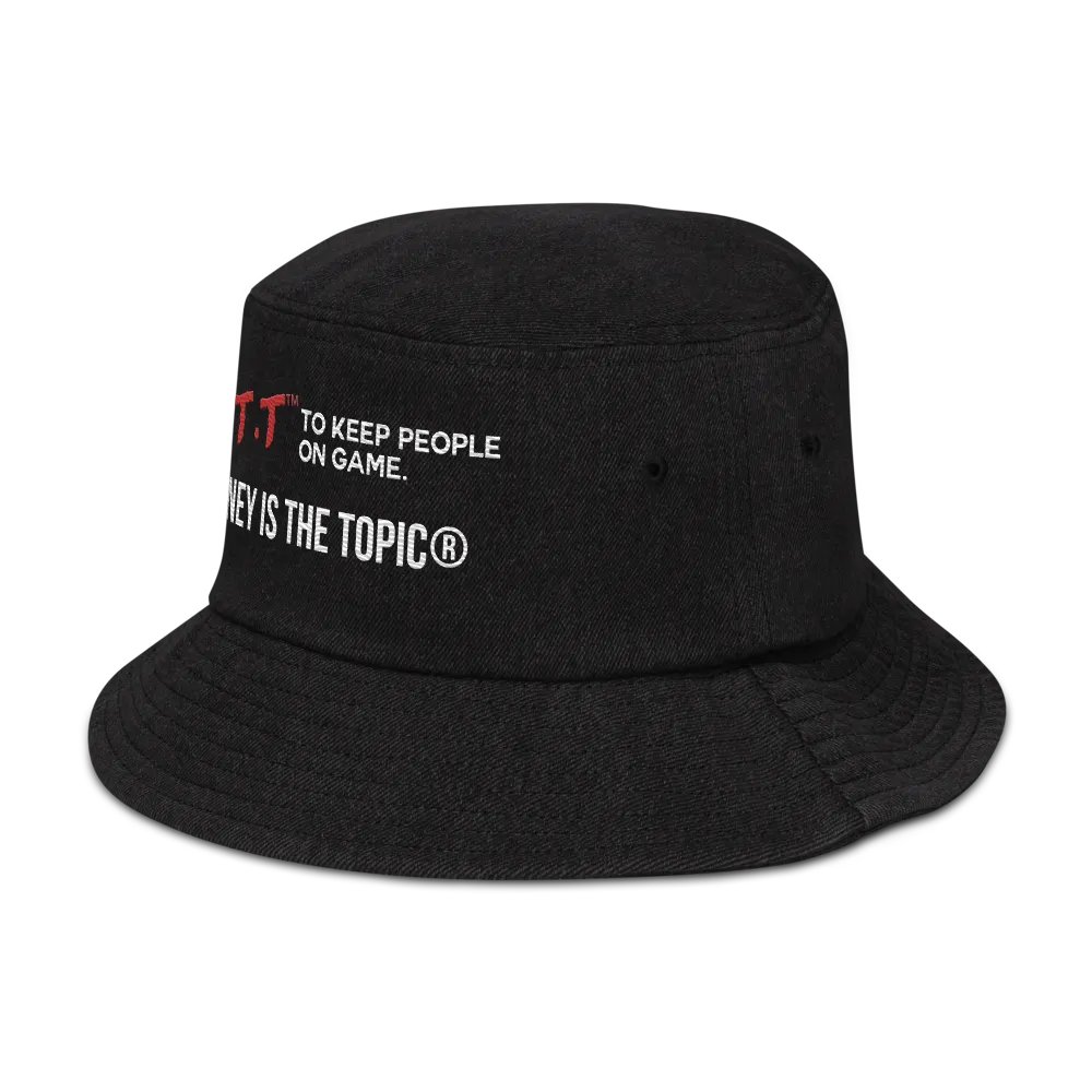 M.I.T.T PROGRAM DENIM BUCKET HAT product image (4)