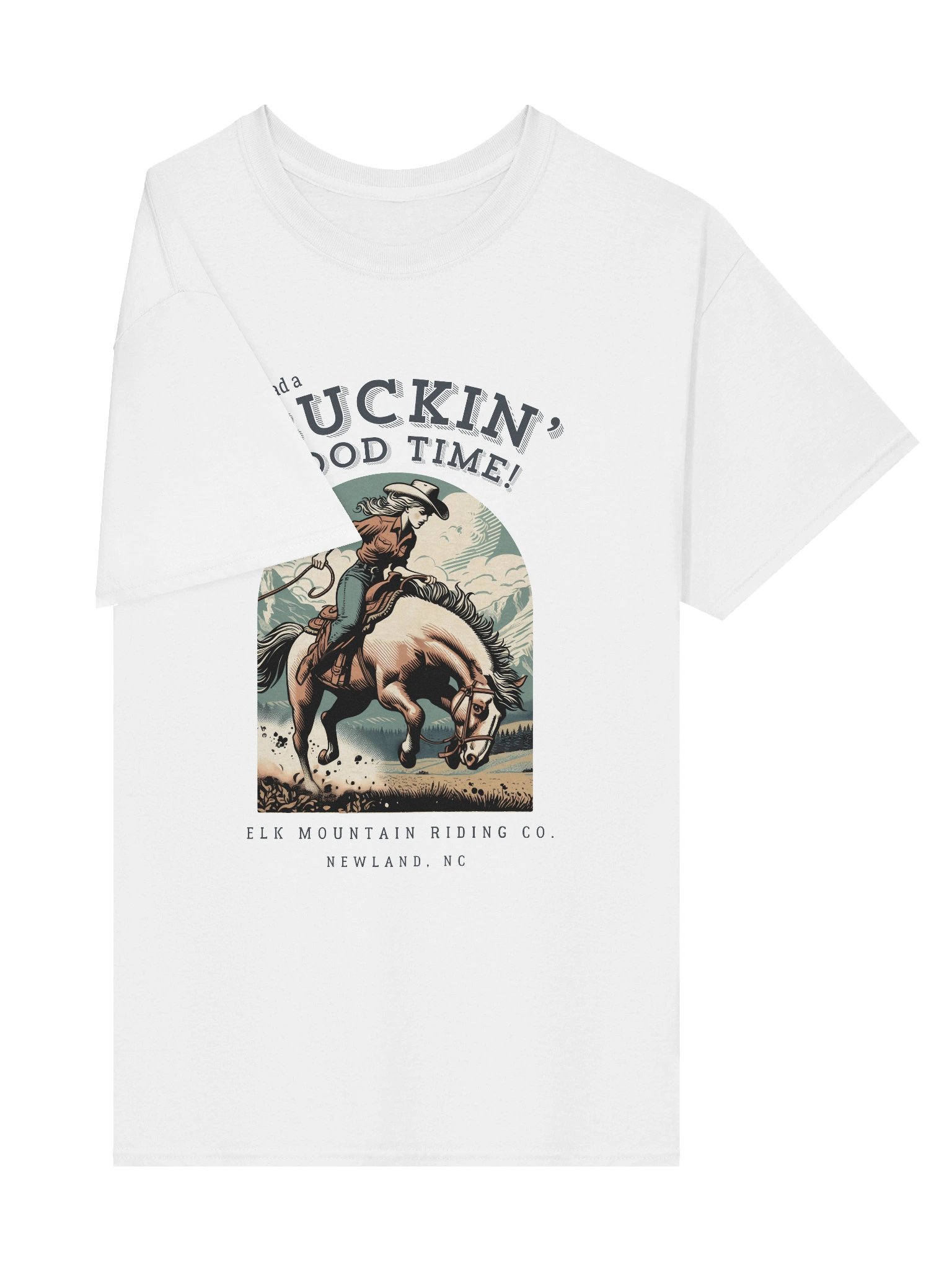 Buckin' Good Time Heavyweight Cotton Tee product image (16)
