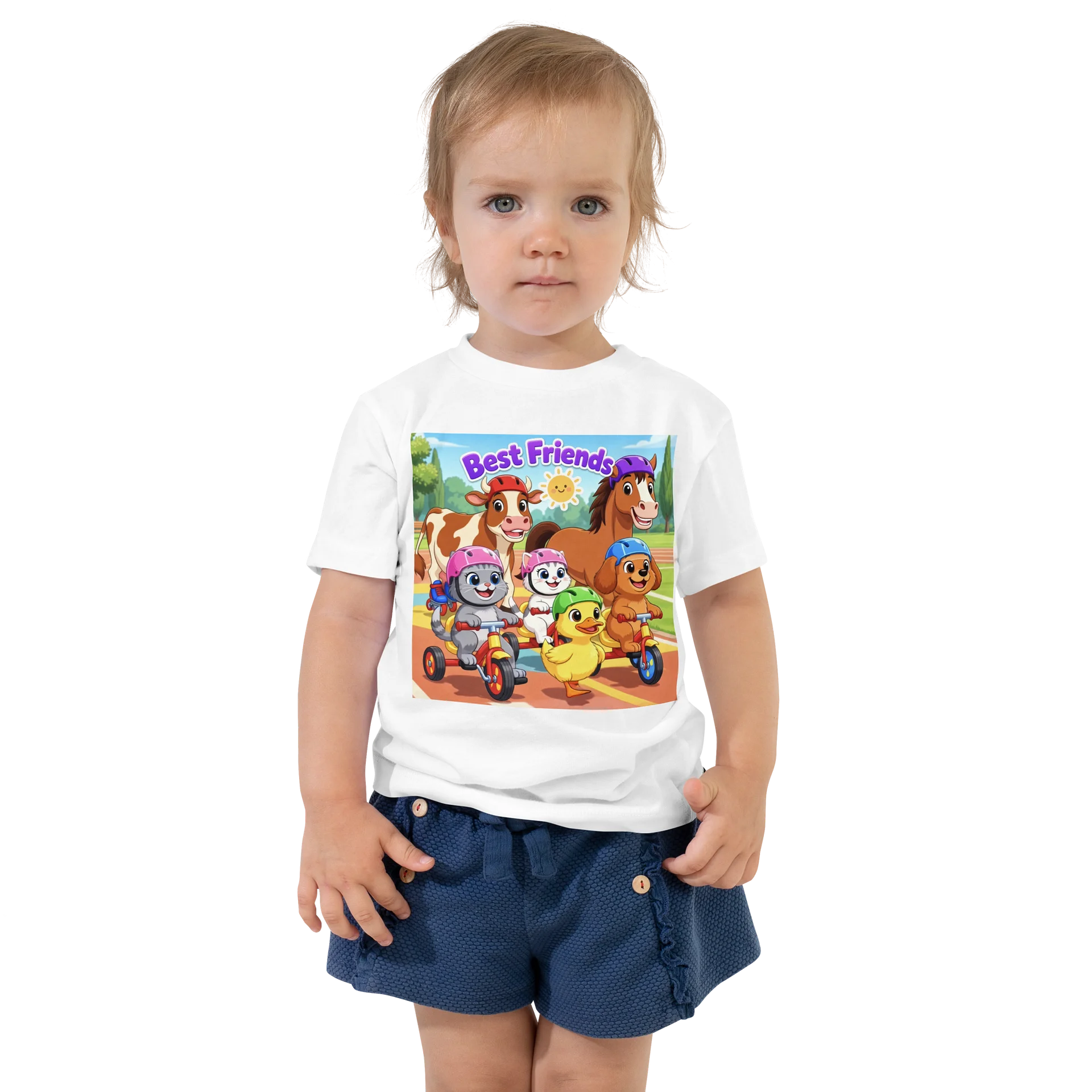 Farm Animal Best Friends Kids T-shirt product image (1)