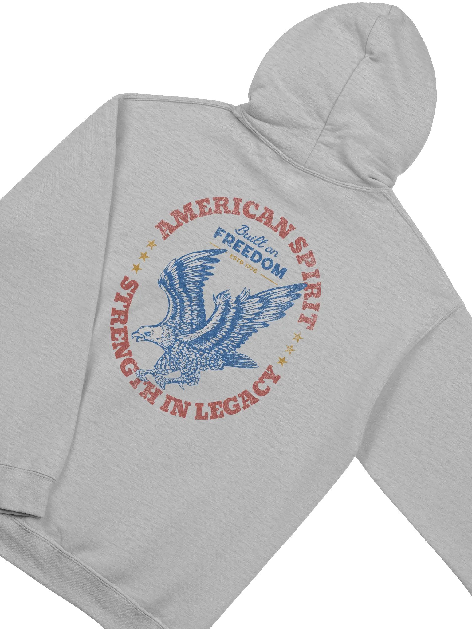 American Spirit Hoodie | Patriotic Eagle Freedom Sweatshirt product image (1)
