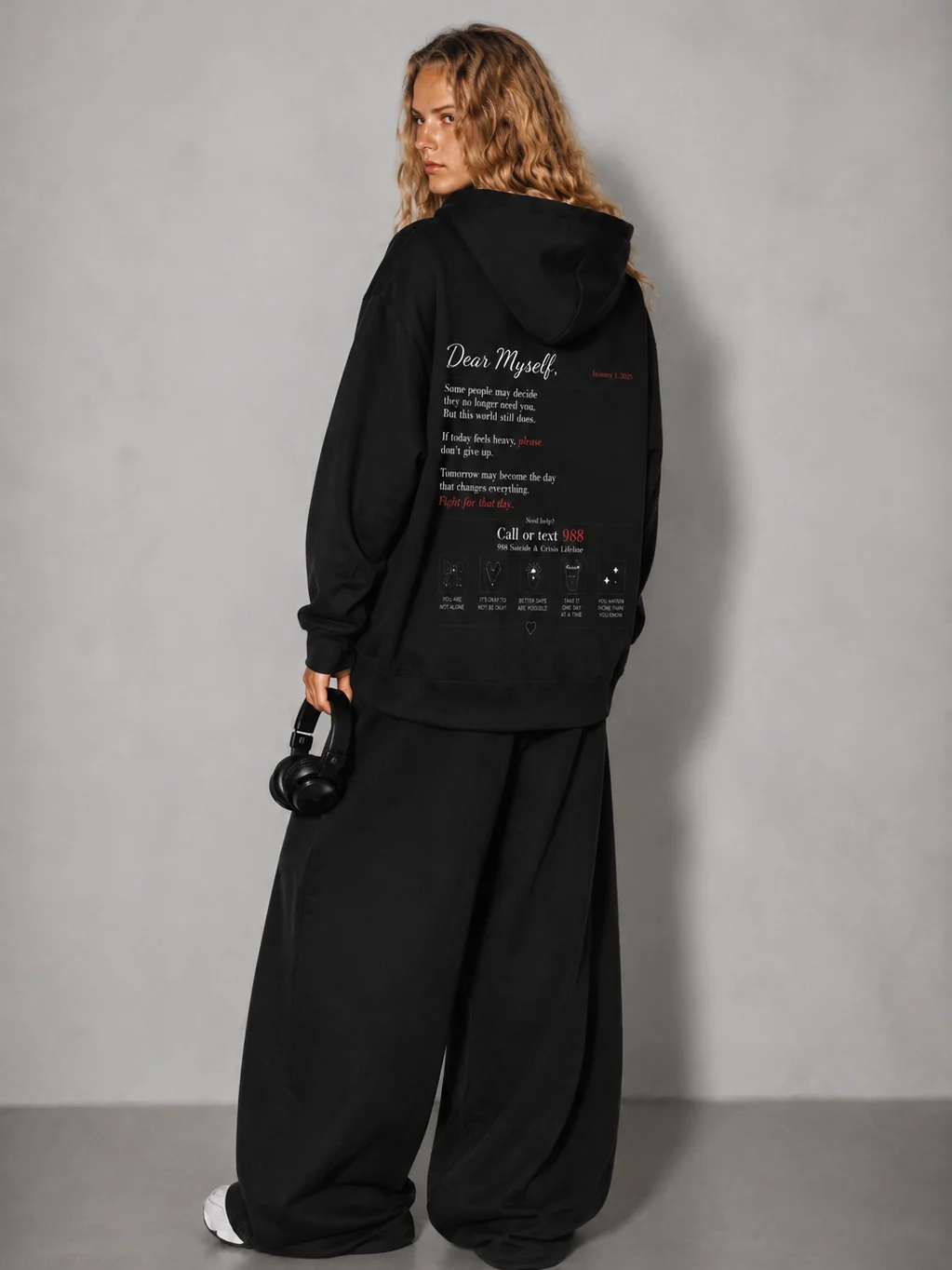 Dear Myself Hoodie | Mental Health Hoodie product image (1)
