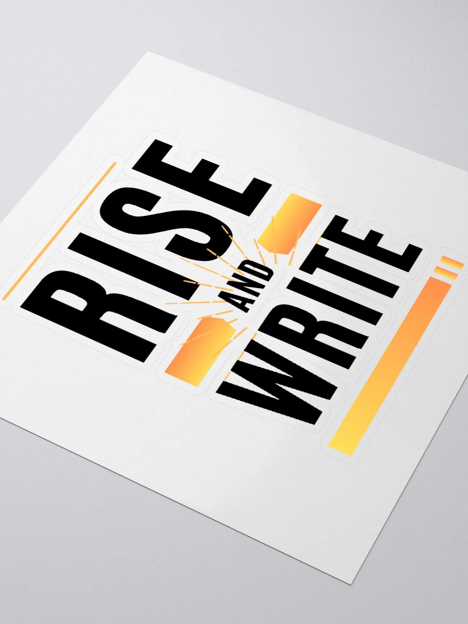 Rise and Write Stickers product image (8)