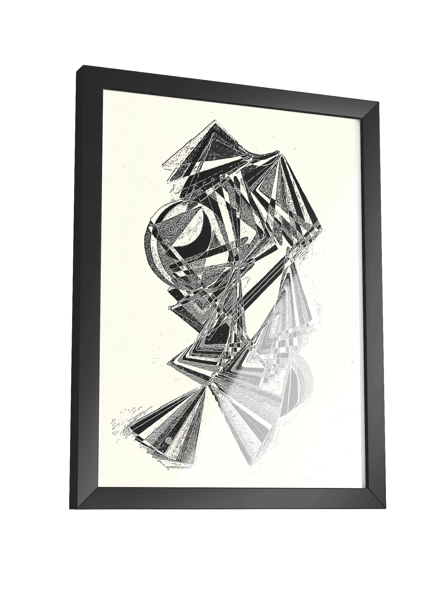 The Samurai 2026 (B&W) — Fine Art Print with Frame product image (3)