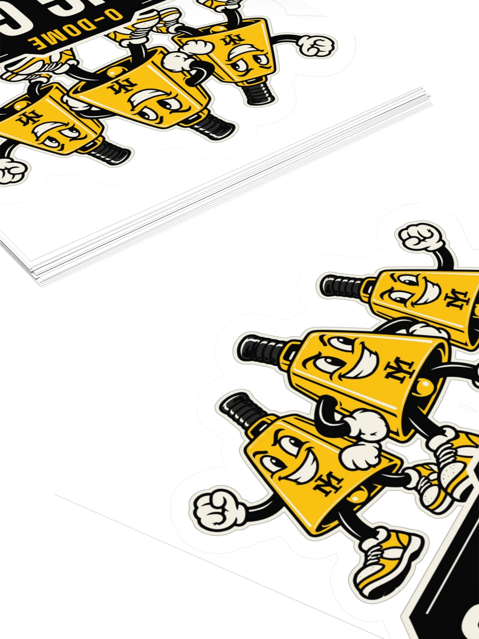 O-Dome Clang Gang — Kiss-Cut Sticker product image (4)