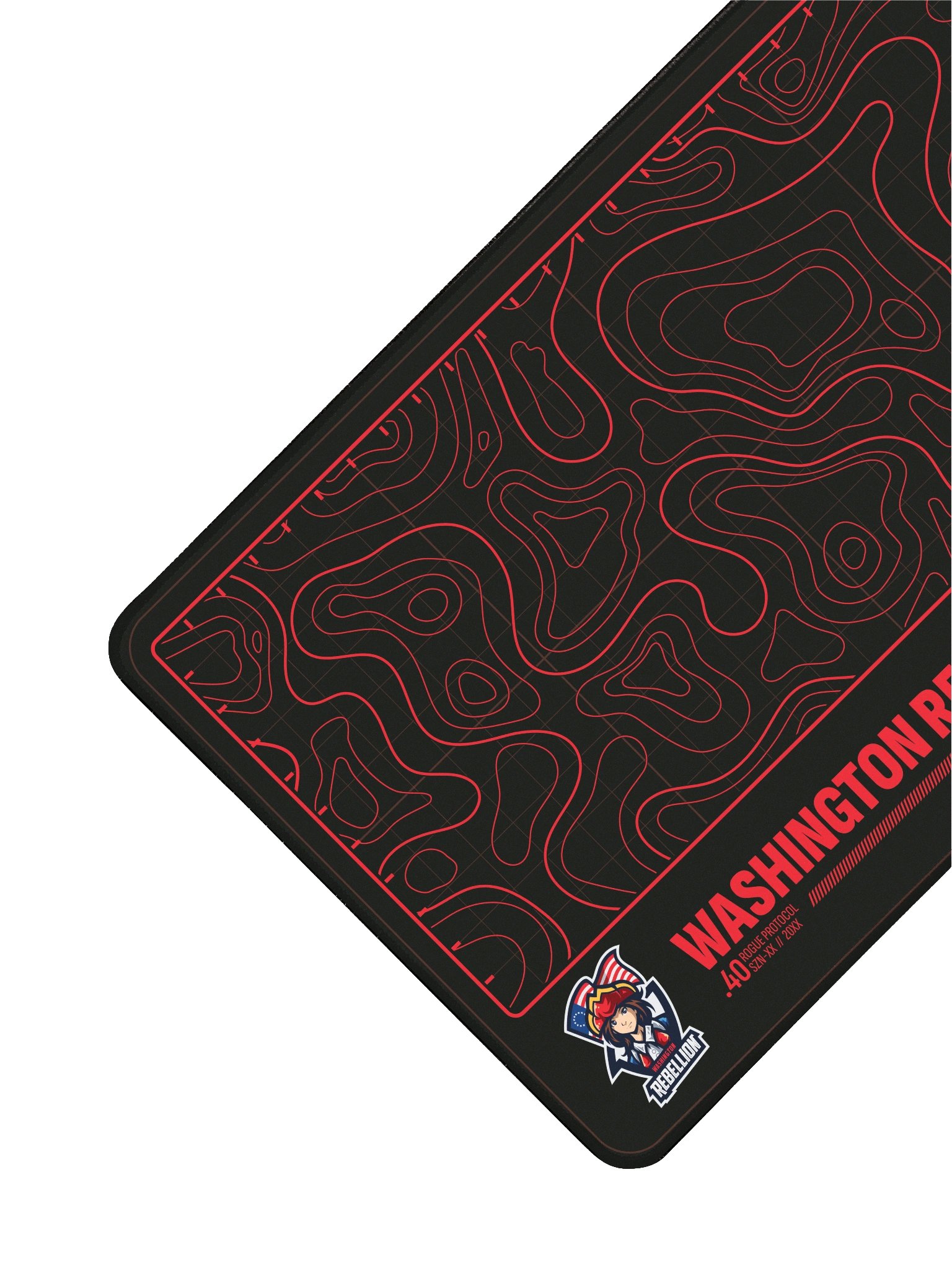Washington Rebellion Map Desk Mat product image (3)