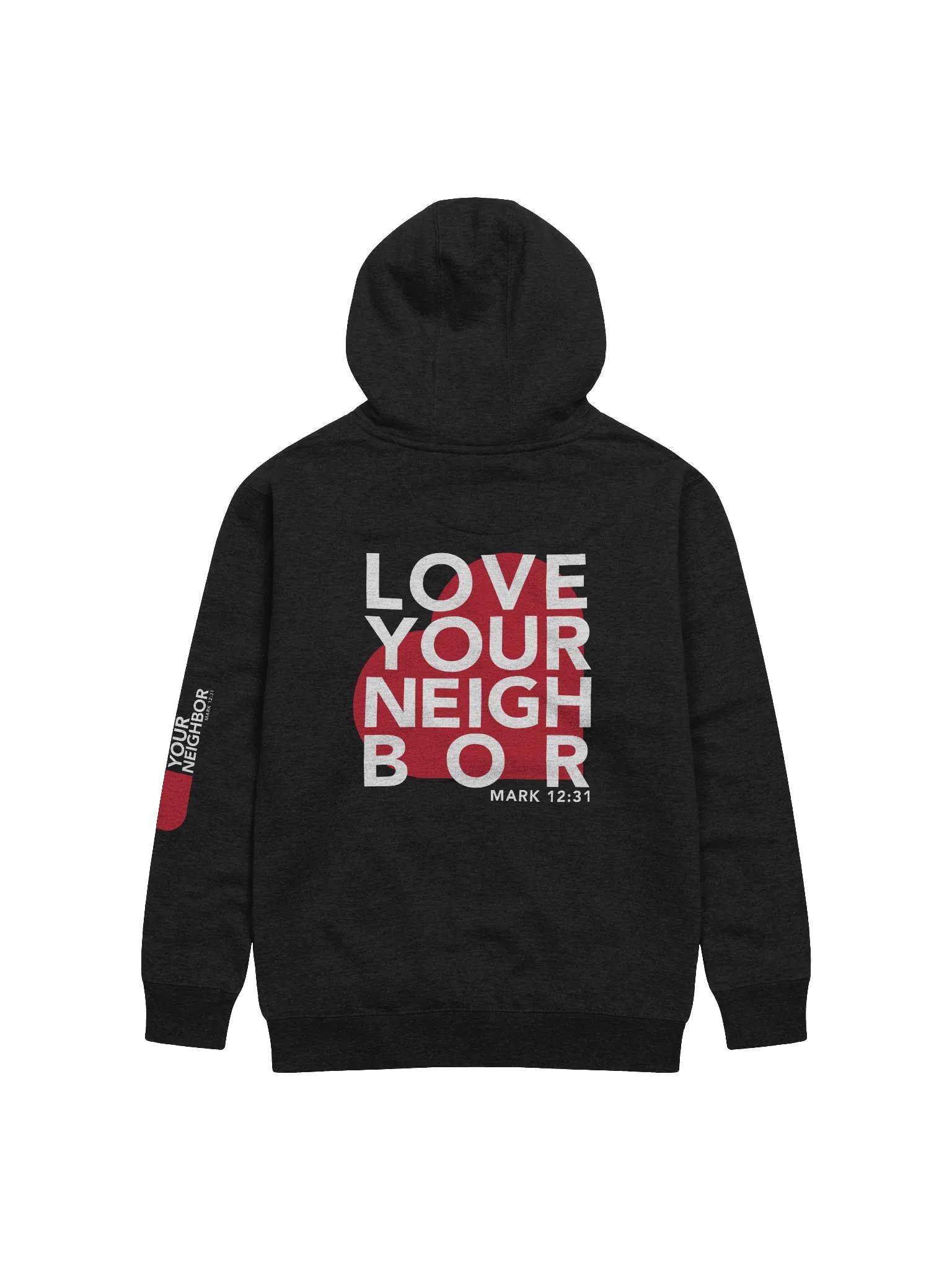 LYN Hoodie - Red & White product image (8)