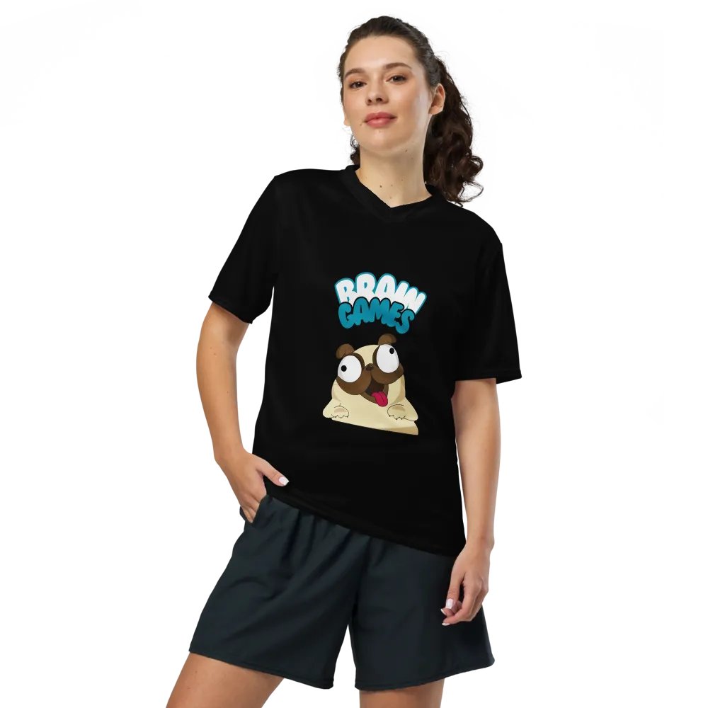 BBB Silly Pug Brain Games All-Over Print Jersey product image (7)