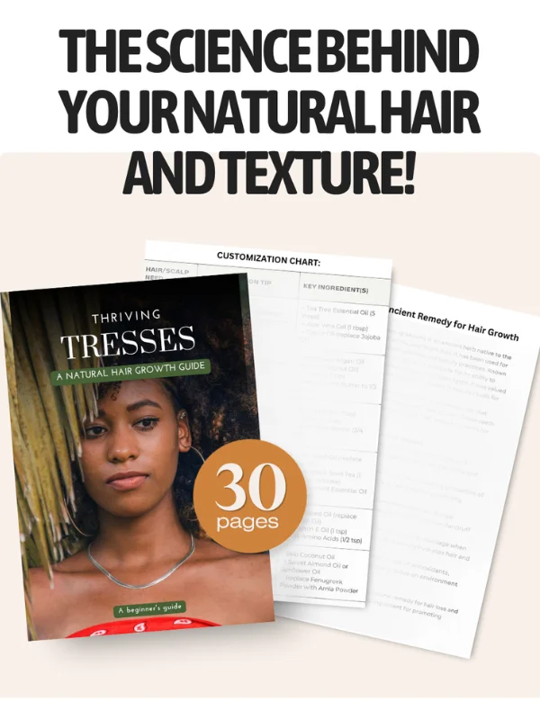 Thriving Tresses: A Natural Hair Growth Guide product image (3)