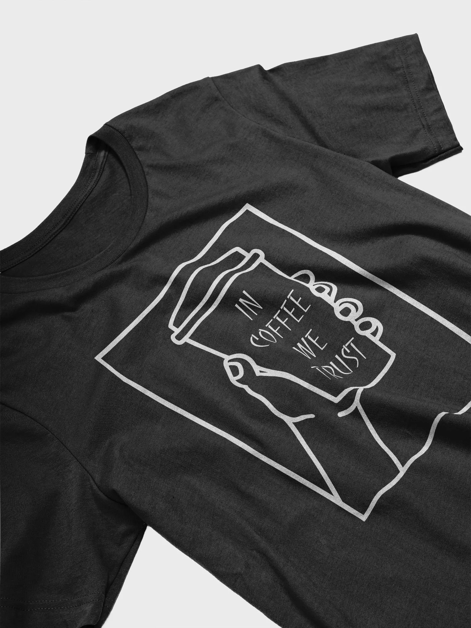 In Coffee We Trust Supersoft T-shirt product image (3)
