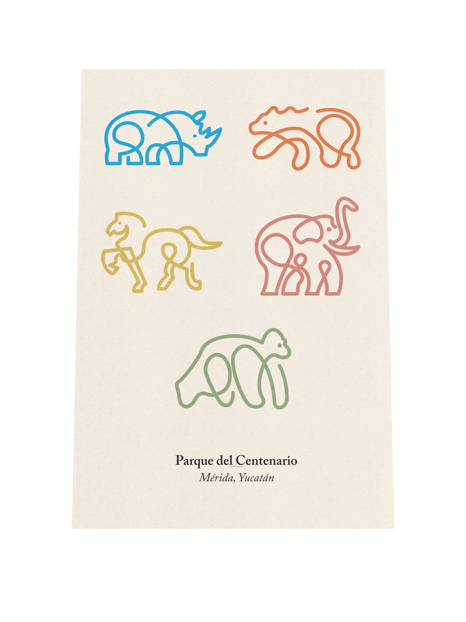 Animals of Centenario Poster product image (1)