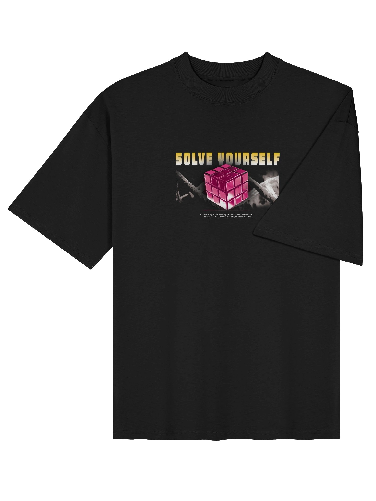 Reflective Cube Problem-Solving T-Shirt product image (6)