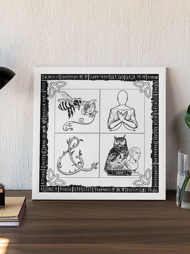 Wall Art (Bee still & know) product image (1)