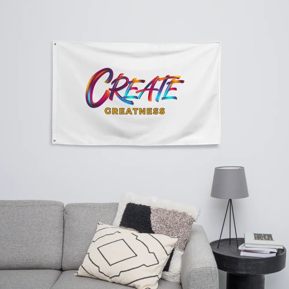 Create Greatness Flag product image (8)