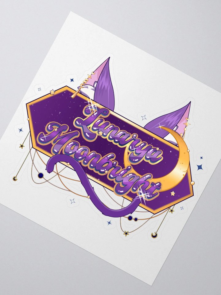 Lunarya Moonbright Logo - Sticker product image (2)